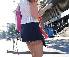 Both tits and pussies upskirts shown